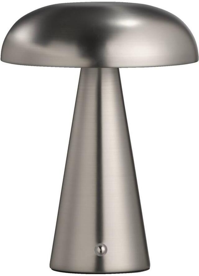 Leen Bakker Tafellamp Eljereau zilver Ø14 x 20 5 cm