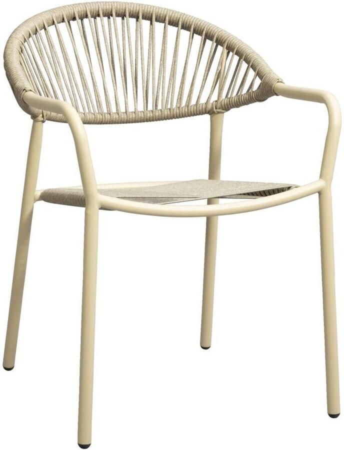 Leen Bakker Terrasstoel Palamos naturel zand