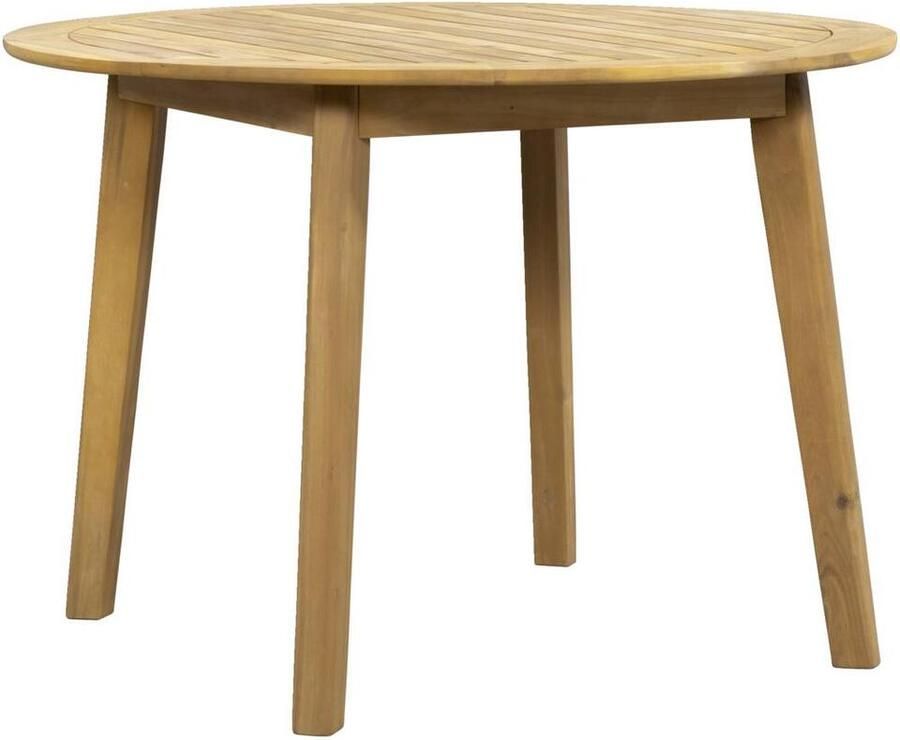 Leen Bakker Tuintafel Durance acacia 76xØ110 cm