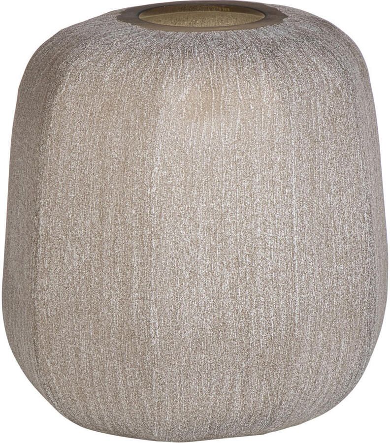 Leen Bakker Vaas Bolia zandkleur 24xØ23 cm