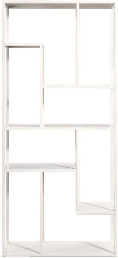 Leen Bakker Vakkenkast Stan zand metaal 188x85x35 cm