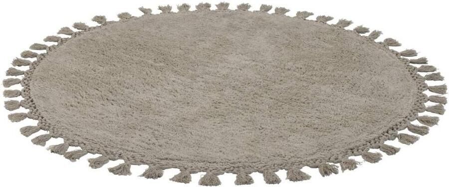 Leen Bakker Vloerkleed Raya beige Ø100 cm