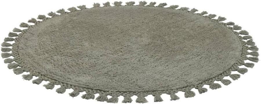 Leen Bakker Vloerkleed Raya groen Ø100 cm