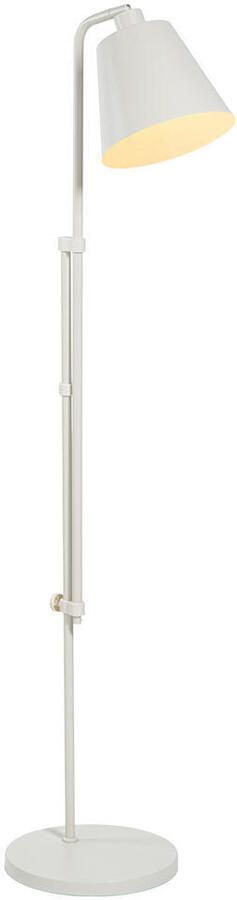 Leen Bakker Vloerlamp Xemm beige metaal E27 110x30xØ25 cm