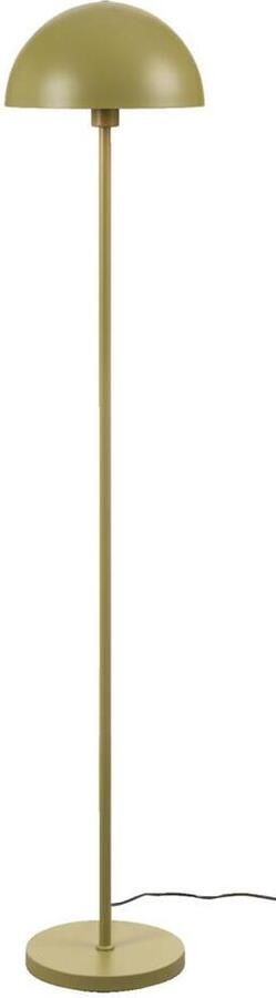 Leen Bakker Vloerlamp Yuki E27 groen metaal 150xØ30 cm