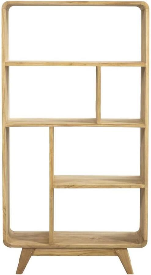 Leen Bakker Wandkast Bulan naturel 80x33x150 cm