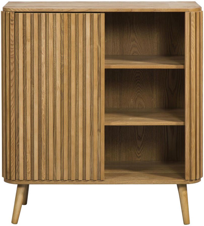 Leen Bakker Wandkast Patrick naturel 100x90x40 cm