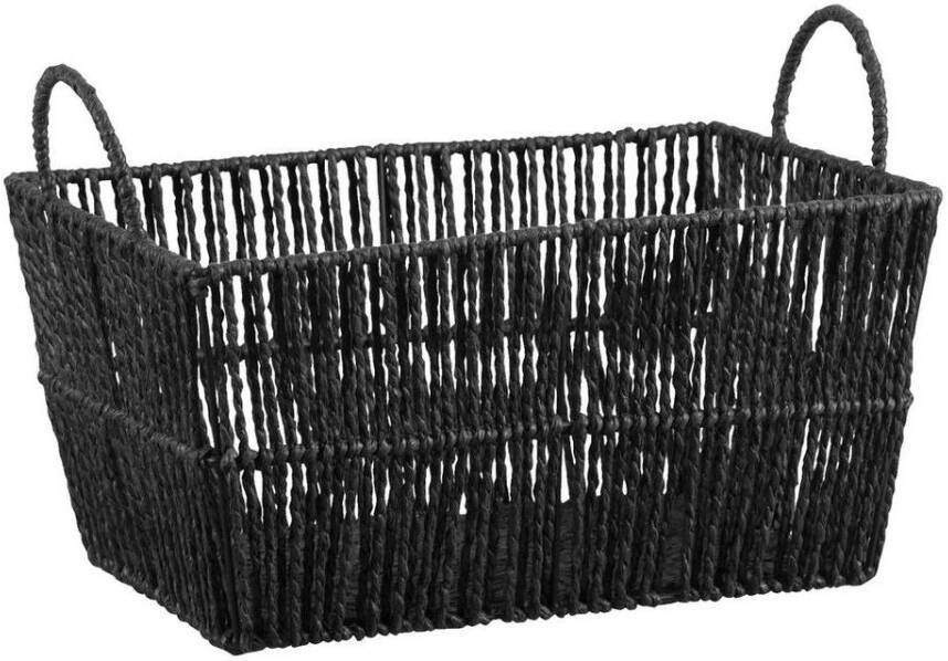 Leen Bakker Mand Palmi zwart 24 5x35x25 cm