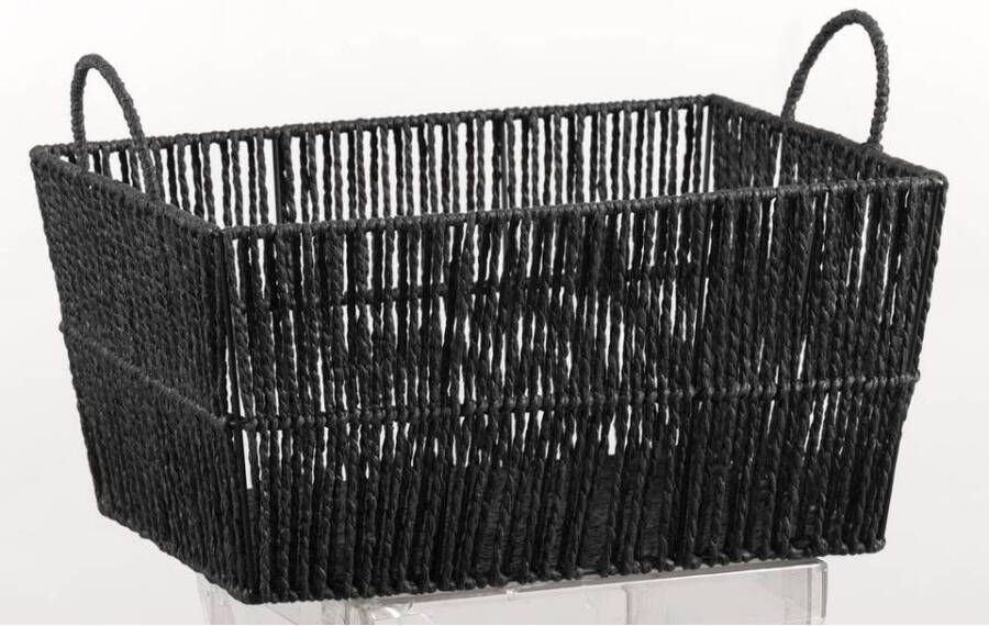 Leen Bakker Mand Palmi zwart 27x40x30 cm