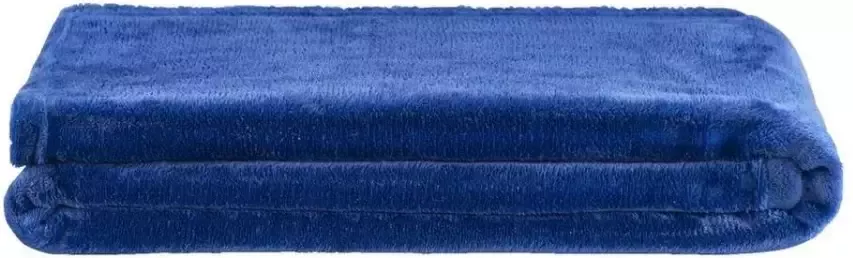Leen Bakker Plaid Anouk blauw 150x220 cm