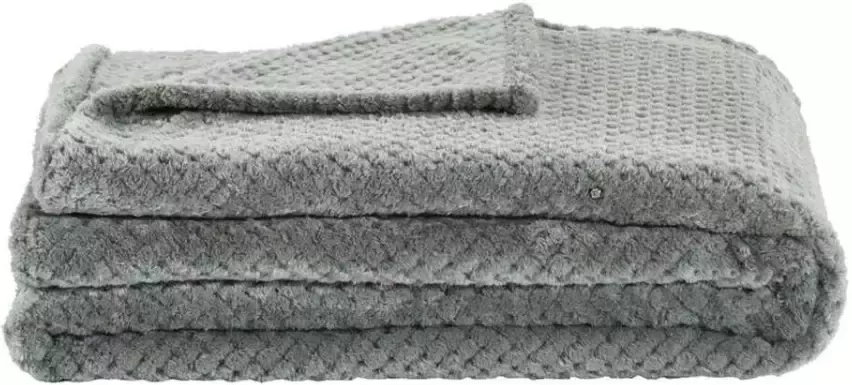 Leen Bakker Plaid Ilona groen 130x170 cm