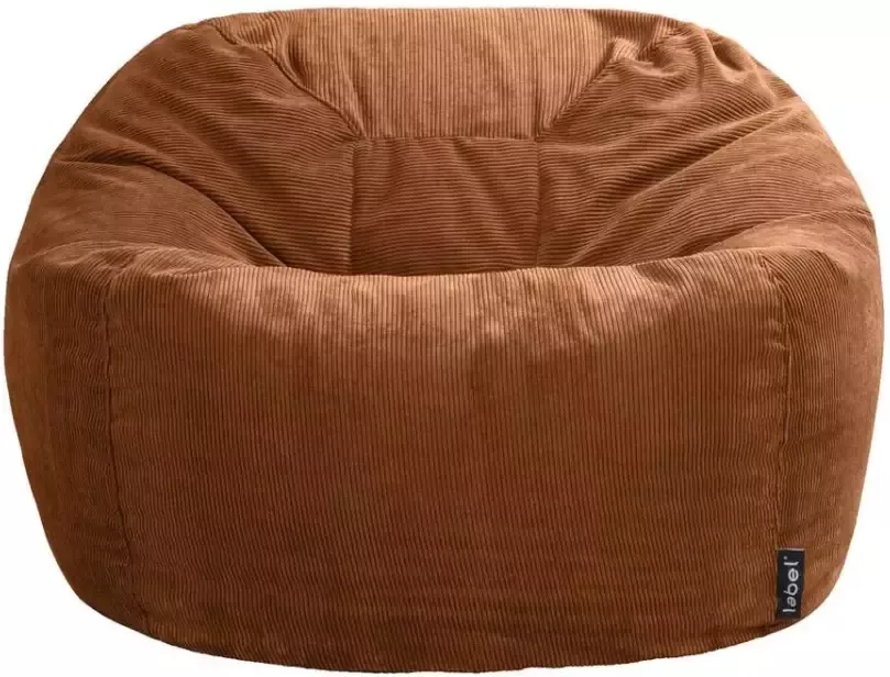 Leen Bakker Lebel zitzak Plof Chair Caramel 108x45 cm