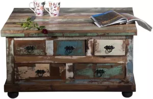 SIT Salontafel Riverboat Breedte 90 cm shabby chic vintage