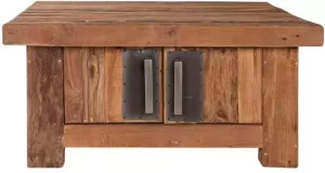 SIT Salontafel Coral van gerecyclede teak-gebruikt hout