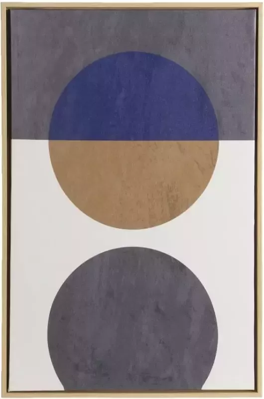 Leen Bakker Schilderij Abstract Circle multikleur 60x40 cm