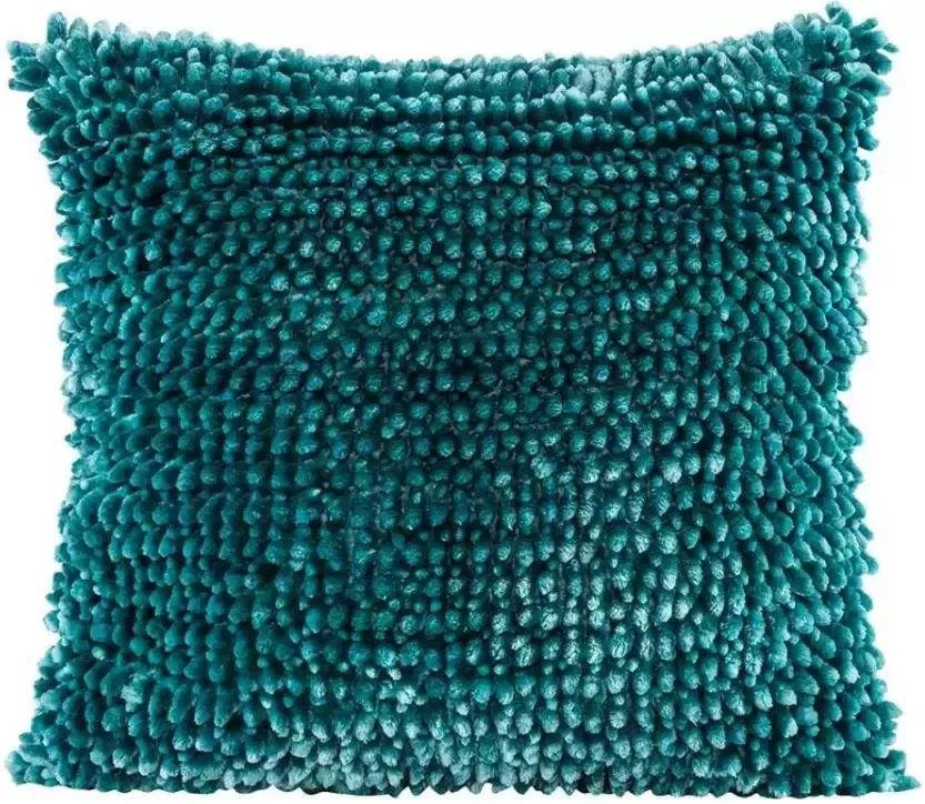 Leen Bakker Sierkussen Gabriel turquoise 45x45 cm