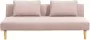 Leen Bakker Slaapbank Perth roze 74x180x86 cm - Thumbnail 1
