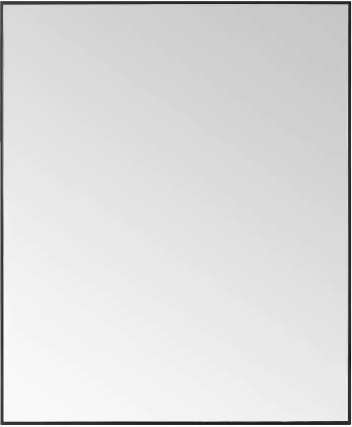 Leen Bakker Spiegel Metz zwart 70x50 cm