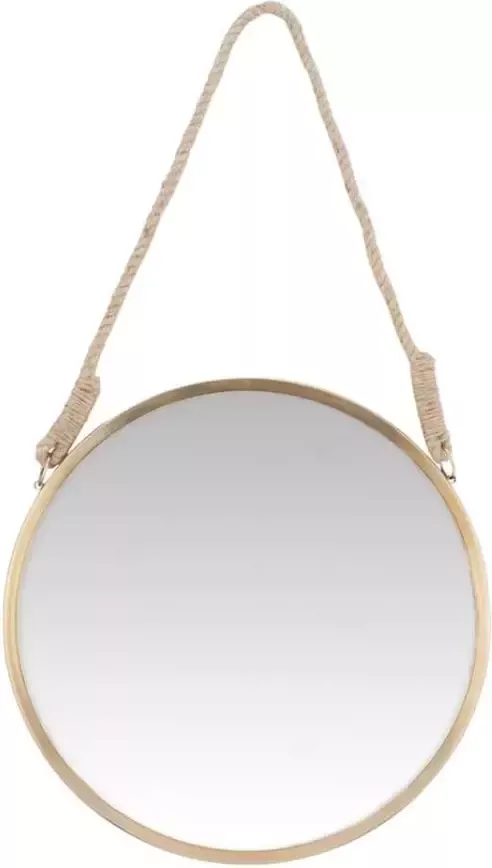 Leen Bakker Spiegel Tess messing 43 cm