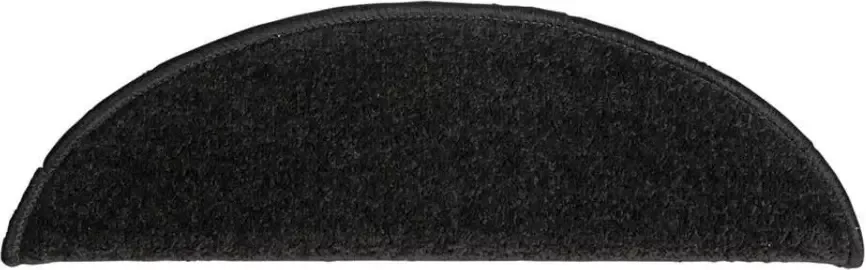 Leen Bakker Trapmat Master-step zwart (16 stuks)