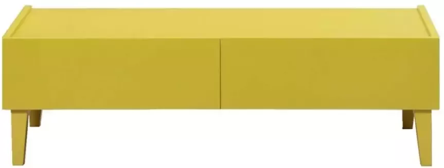 Leen Bakker TV-meubel New York geel 20x123x48 cm