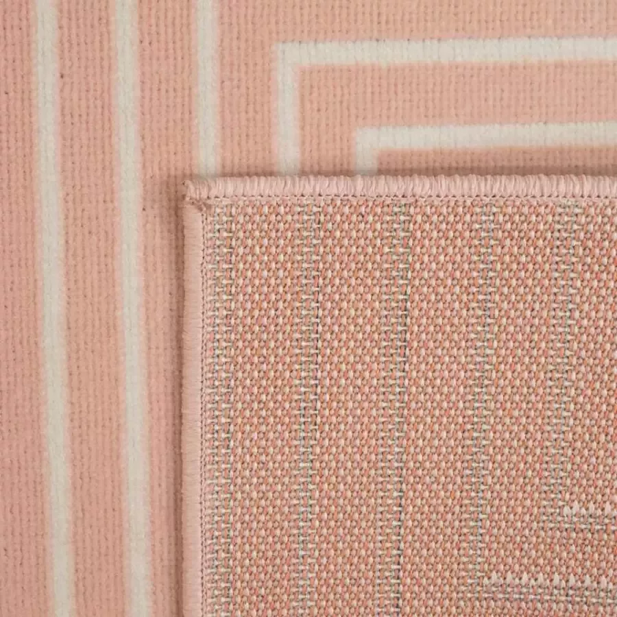 Leen Bakker Vloerkleed Charlton roze 160x213 cm - Foto 1