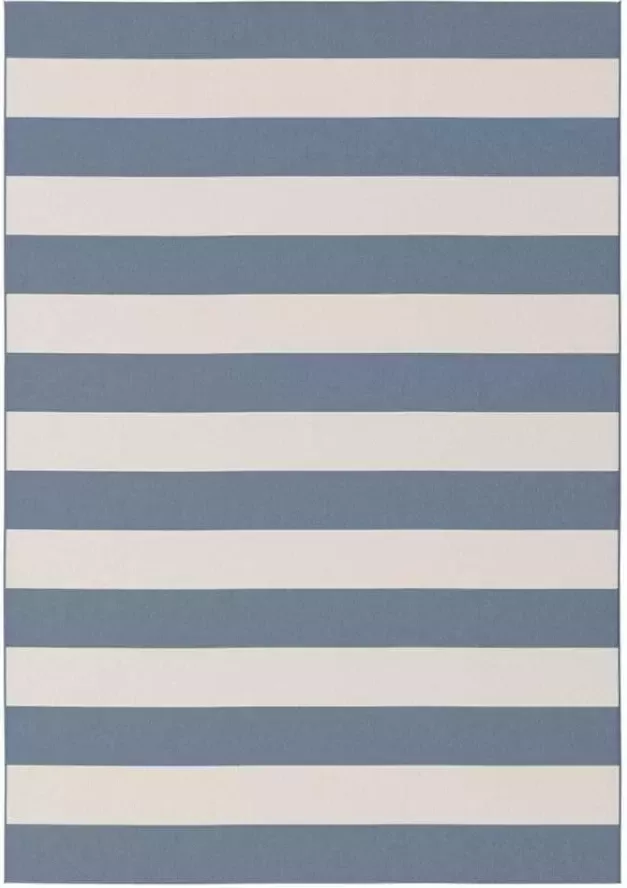 Leen Bakker Vloerkleed Madia blauw 160x230 cm