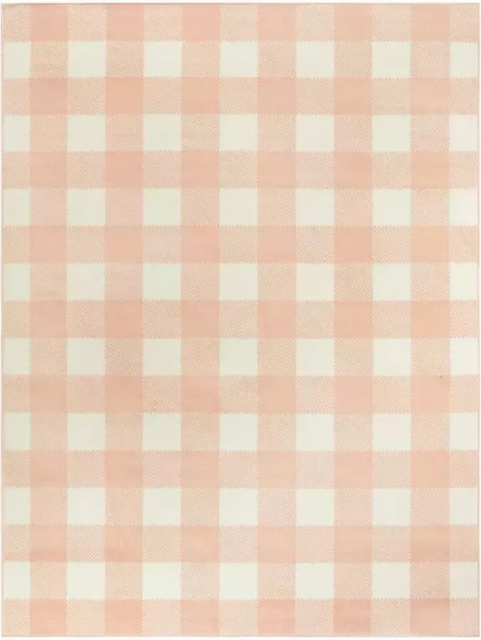 Leen Bakker Vloerkleed Tindari roze 160x213 cm - Foto 1