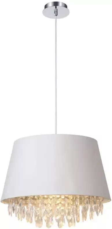 Lucide hanglamp Dolti wit Ø45 cm Leen Bakker