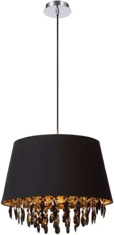 Lucide hanglamp Dolti zwart Ø45 cm Leen Bakker