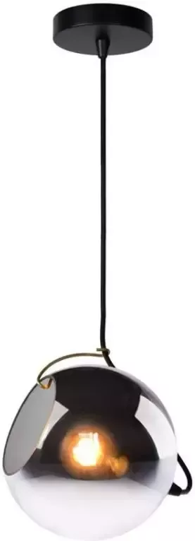 Lucide hanglamp Jazzlynn fumé Ø20 cm Leen Bakker