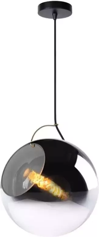 Lucide hanglamp Jazzlynn fumé Ø30 cm Leen Bakker