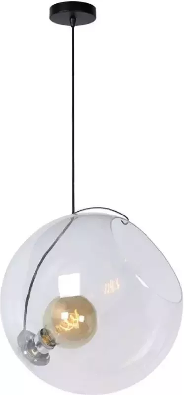 Lucide hanglamp Jazzlynn transparant Ø40 cm Leen Bakker