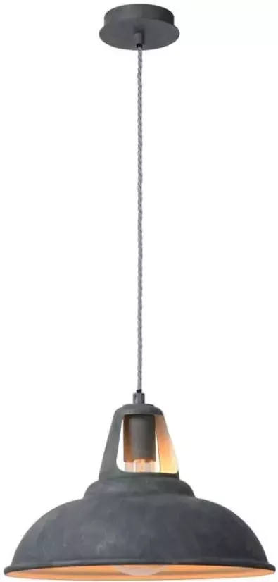 Lucide hanglamp Markit Ø35 cm zink Leen Bakker - Foto 1