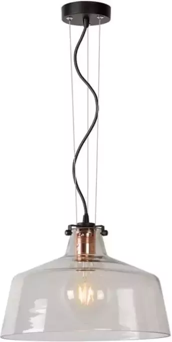 Lucide hanglamp Vitri transparant Leen Bakker - Foto 1