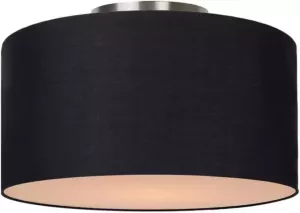 Lucide plafondlicht Coral Ø35 cm zwart Leen Bakker