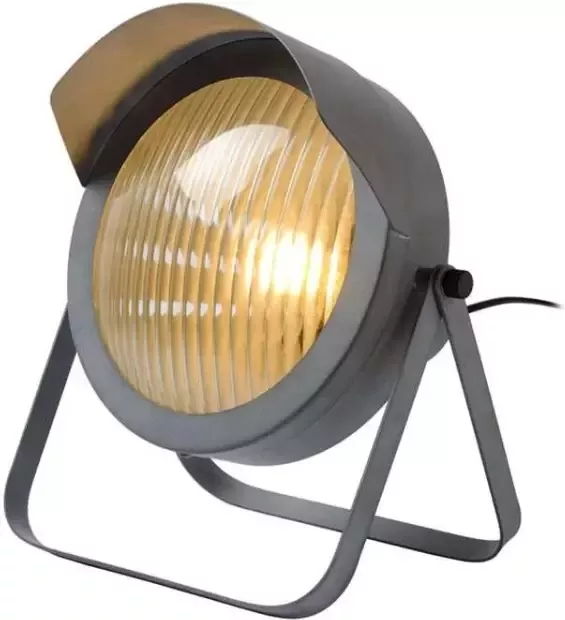 Lucide tafellamp Cicleta grijs 29 5x25x30 5 cm Leen Bakker