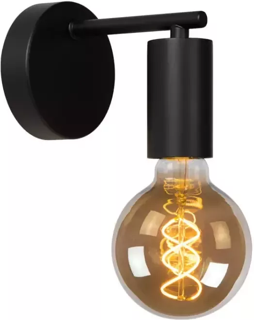 Lucide wandlamp Leanne zwart 14 5x10x12 cm Leen Bakker