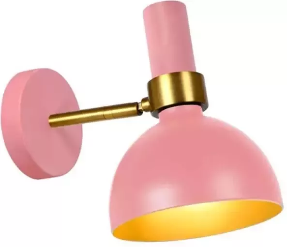 Lucide wandlamp Novan roze Leen Bakker
