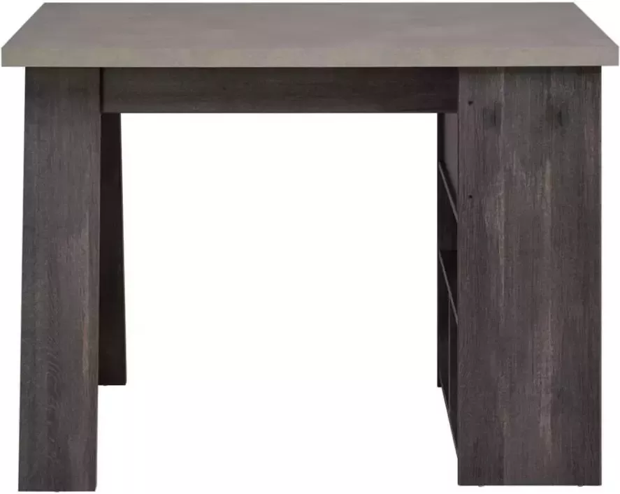 Parisot bartafel Maxwell donker eikenkleur 78 5x90 5x120 cm Leen Bakker