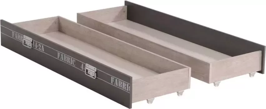 Parisot Ladenset Fabric grijs eikenkleur 18 4x42 4x148 6 cm Leen Bakker - Foto 5