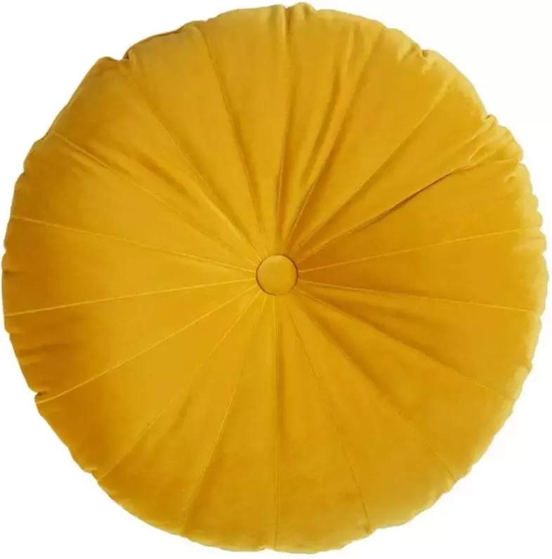 Polydaun KAAT Amsterdam sierkussen Mandarin geel 40x40 cm Leen Bakker - Foto 1