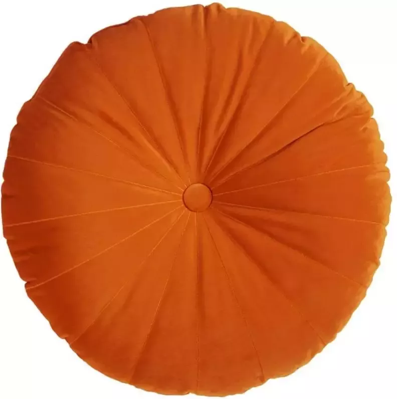 Polydaun KAAT Amsterdam sierkussen Mandarin oranje 40x40 cm Leen Bakker - Foto 1