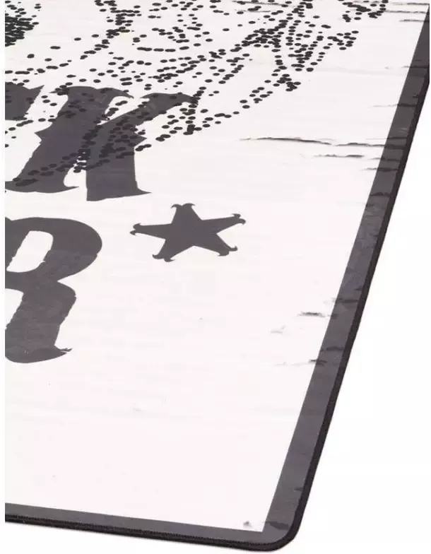 Seatzac Tarkett vloerkleed Finally Vinyl™ Rockstar zwart 125x196 cm Leen Bakker