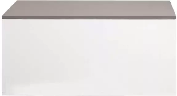 Symbiosis schoenenkast Orte wit taupe 43 2x89x39 2 cm Leen Bakker - Foto 3