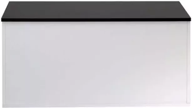 Symbiosis schoenenkast Orte wit zwart 43 2x89x39 2 cm Leen Bakker - Foto 3