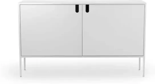 Tenzo dressoir Uno 2-deurs wit 89x148x40 cm Leen Bakker