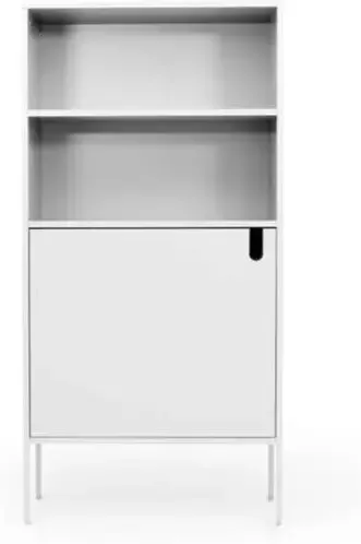 Tenzo wandkast Uno 1-deurs wit 152x76x40 cm Leen Bakker