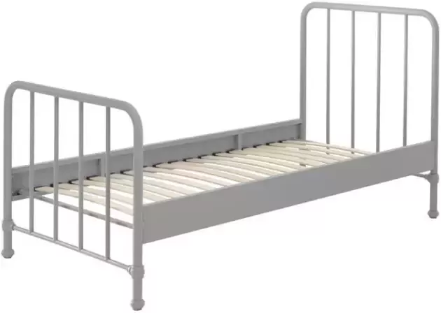 Vipack bed Bronxx grijs 90x200 cm Leen Bakker - Foto 4
