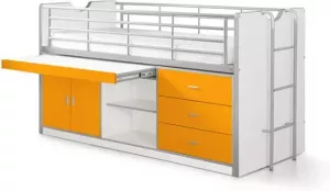 Vipack halfhoogslaper Bonny oranje 207x116x96 cm Leen Bakker